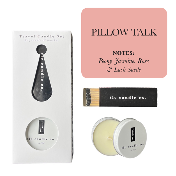 TLC Soy Travel Candle & Matches