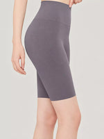 Full Size High-Waisted Seamless Compression Active Shorts Plus Size