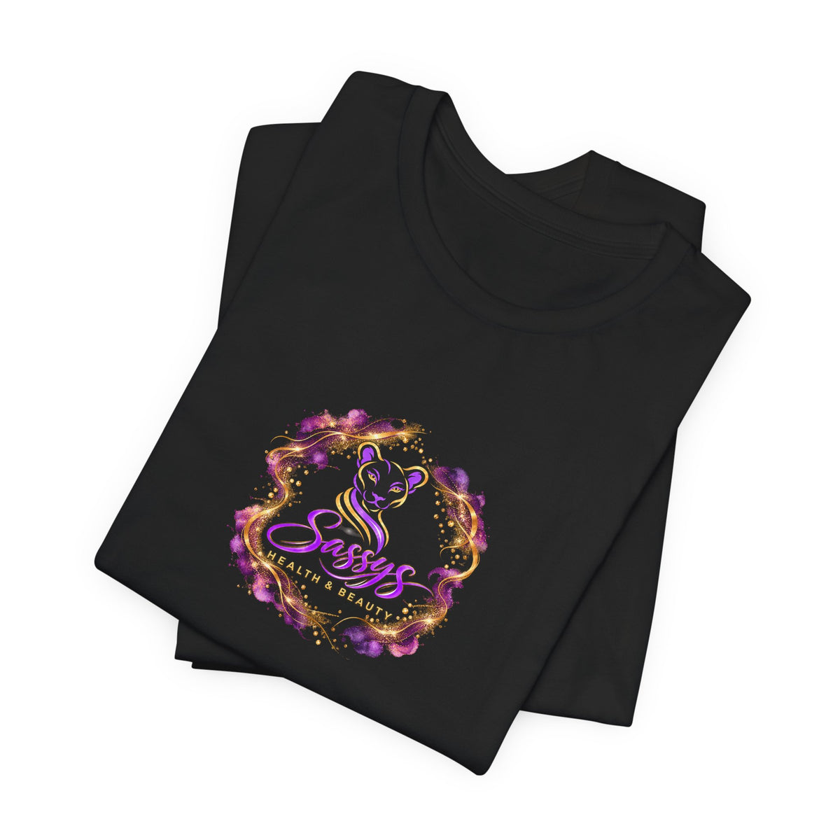 Sassys Butterfly Sparkle | Personalized Back-Print T-Shirt