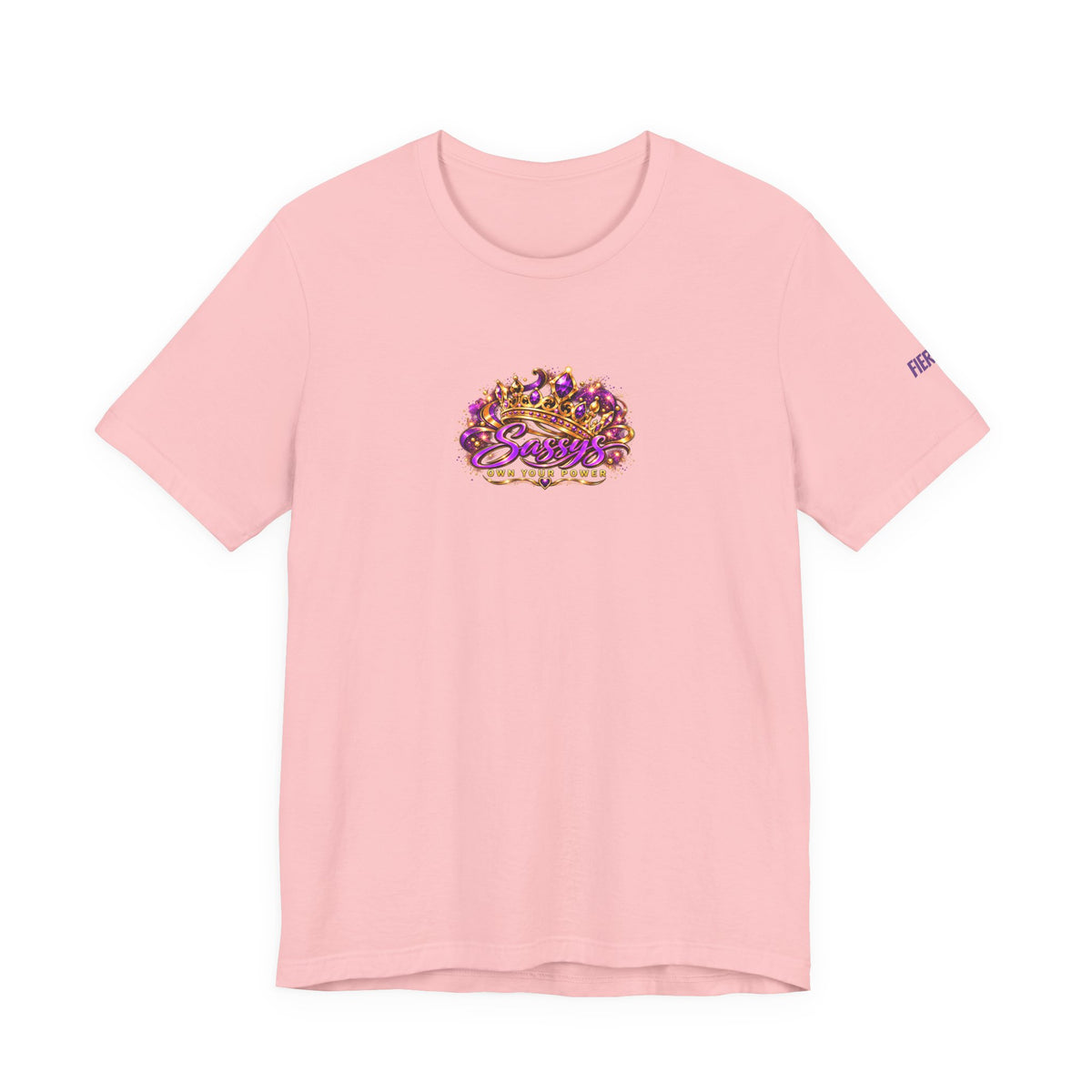 Sassys Own Your Power Crown | Personalized Chest-Print Tee