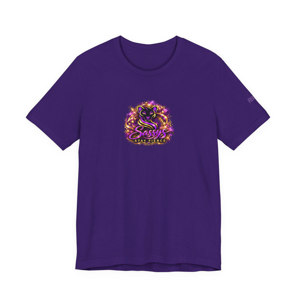 Sassys Not Yours to Manage | Personalized Back-Print T-Shirt