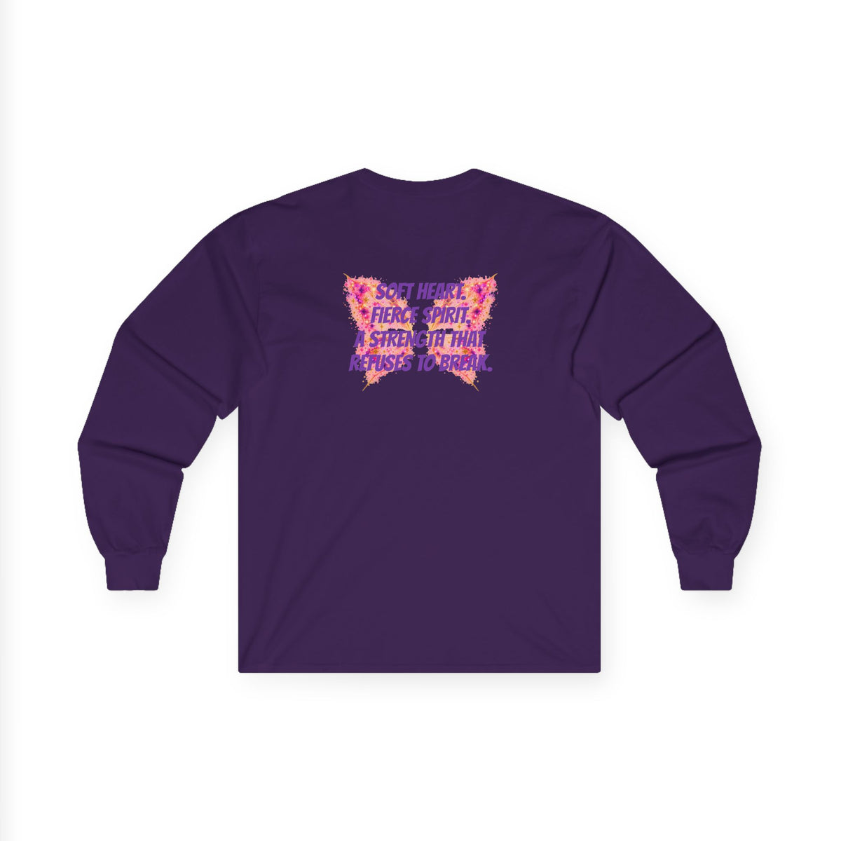 Sassys Butterfly Sparkle | Personalized Long-Sleeve Tee