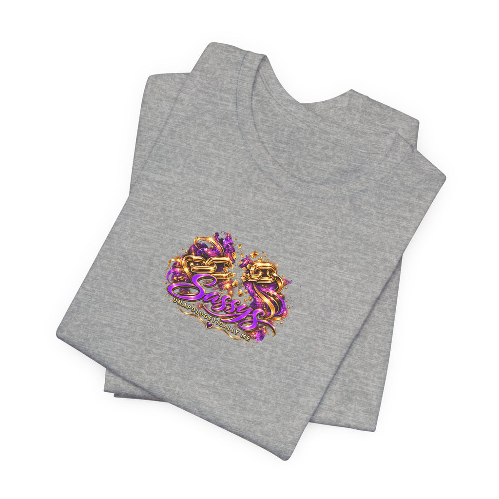 Sassys Unapologetically Me | Personalized Chest-Print Tee