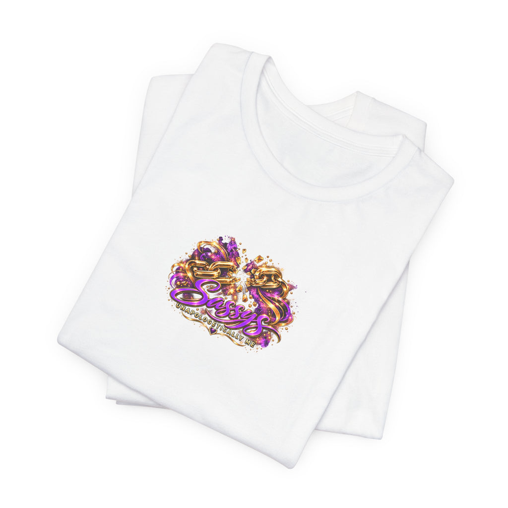 Sassys Unapologetically Me | Personalized Chest-Print Tee
