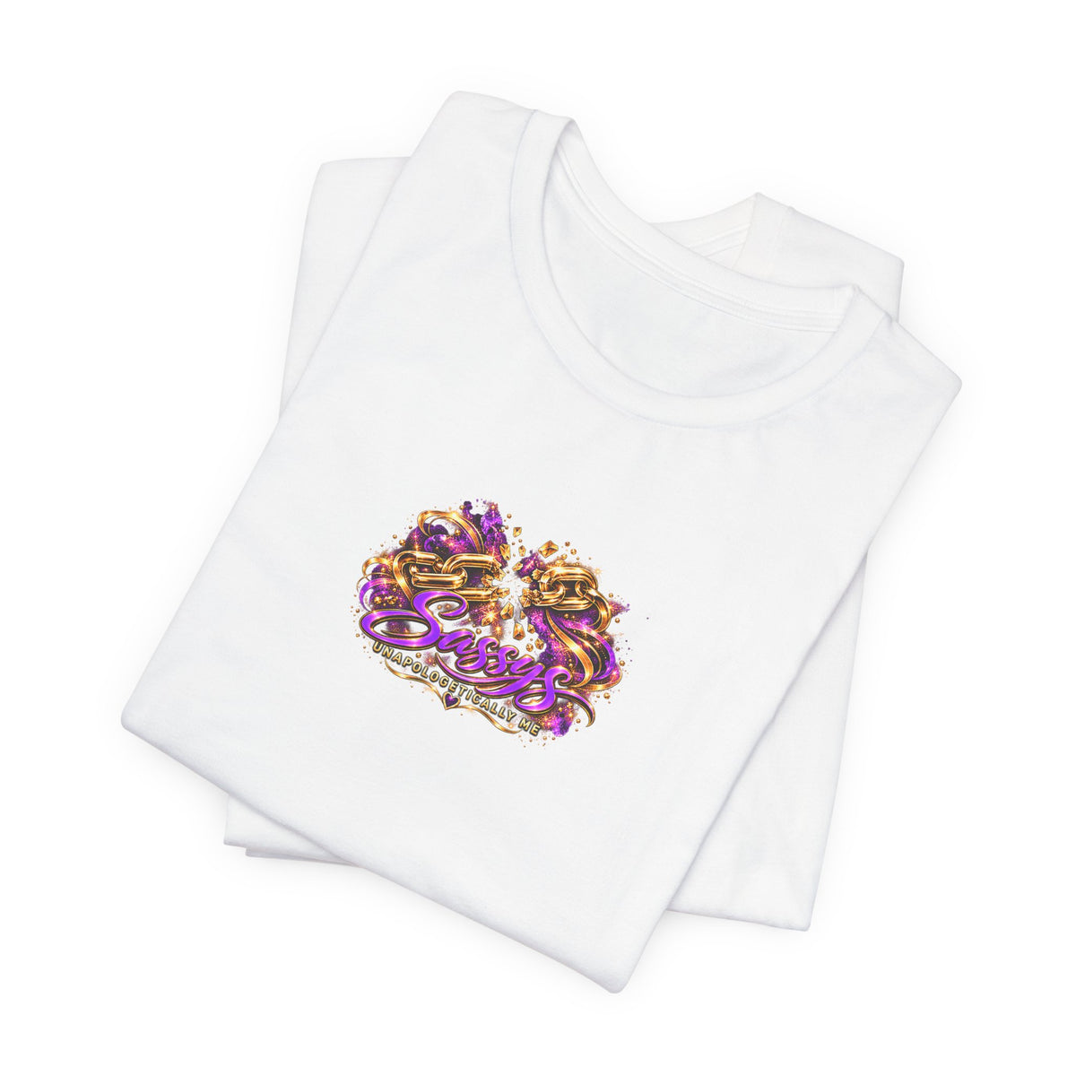 Sassys Unapologetically Me | Personalized Chest-Print Tee