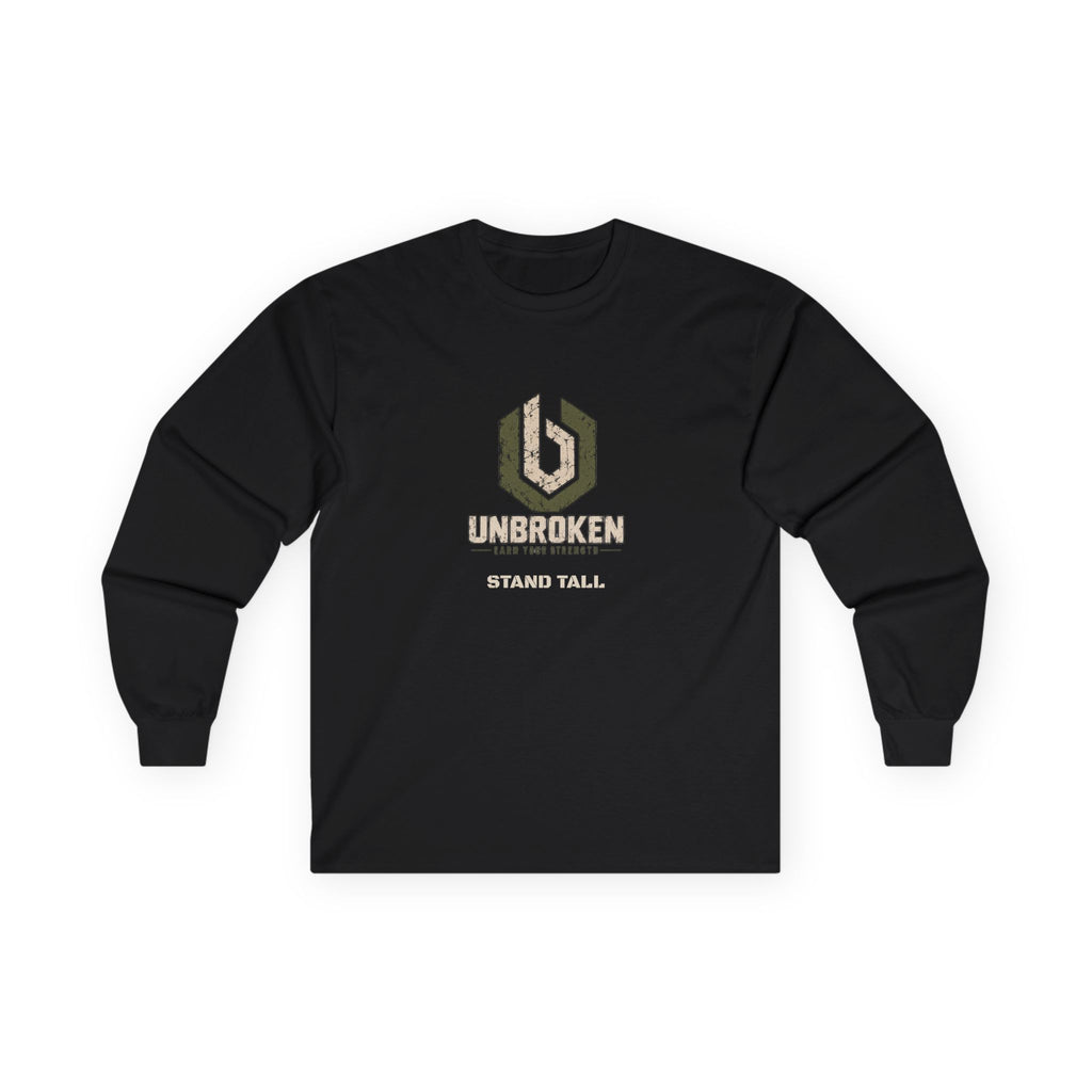 UNBROKEN | Earn Your Strength Men’s Long-Sleeve Tee