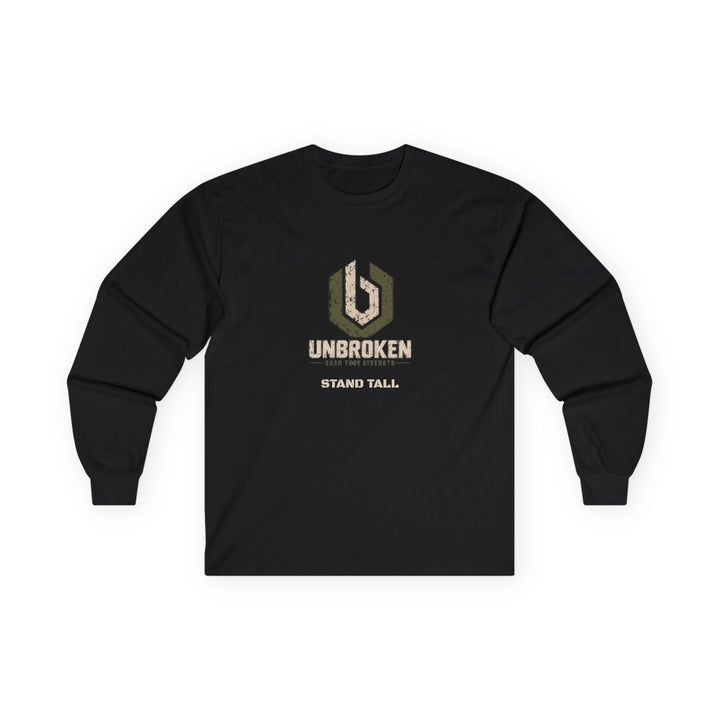 UNBROKEN | Earn Your Strength Men’s Long-Sleeve Tee