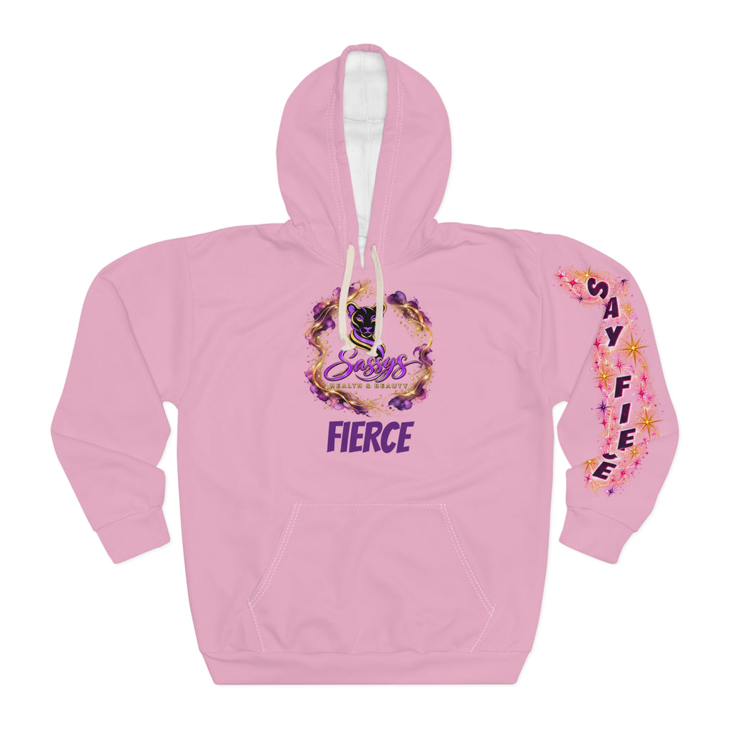 Sassys Butterfly Sparkle | Personalized All-Over-Print Hoodie