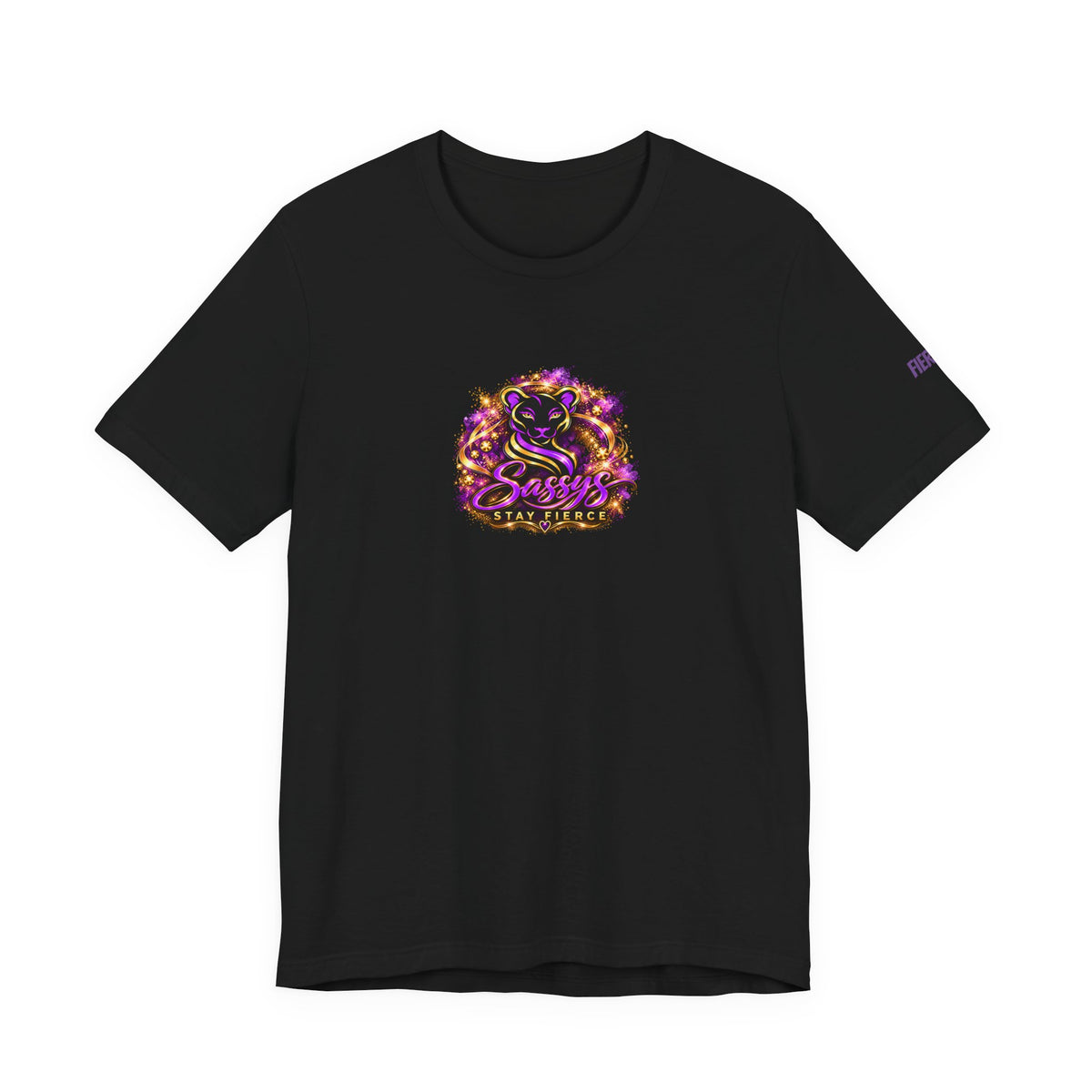 Sassys Not Yours to Manage | Personalized Back-Print T-Shirt