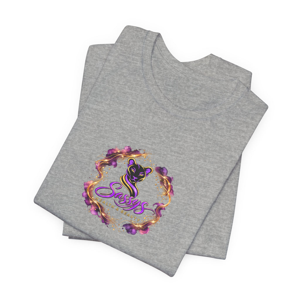 Sassys Butterfly Sparkle | Personalized Back-Print T-Shirt
