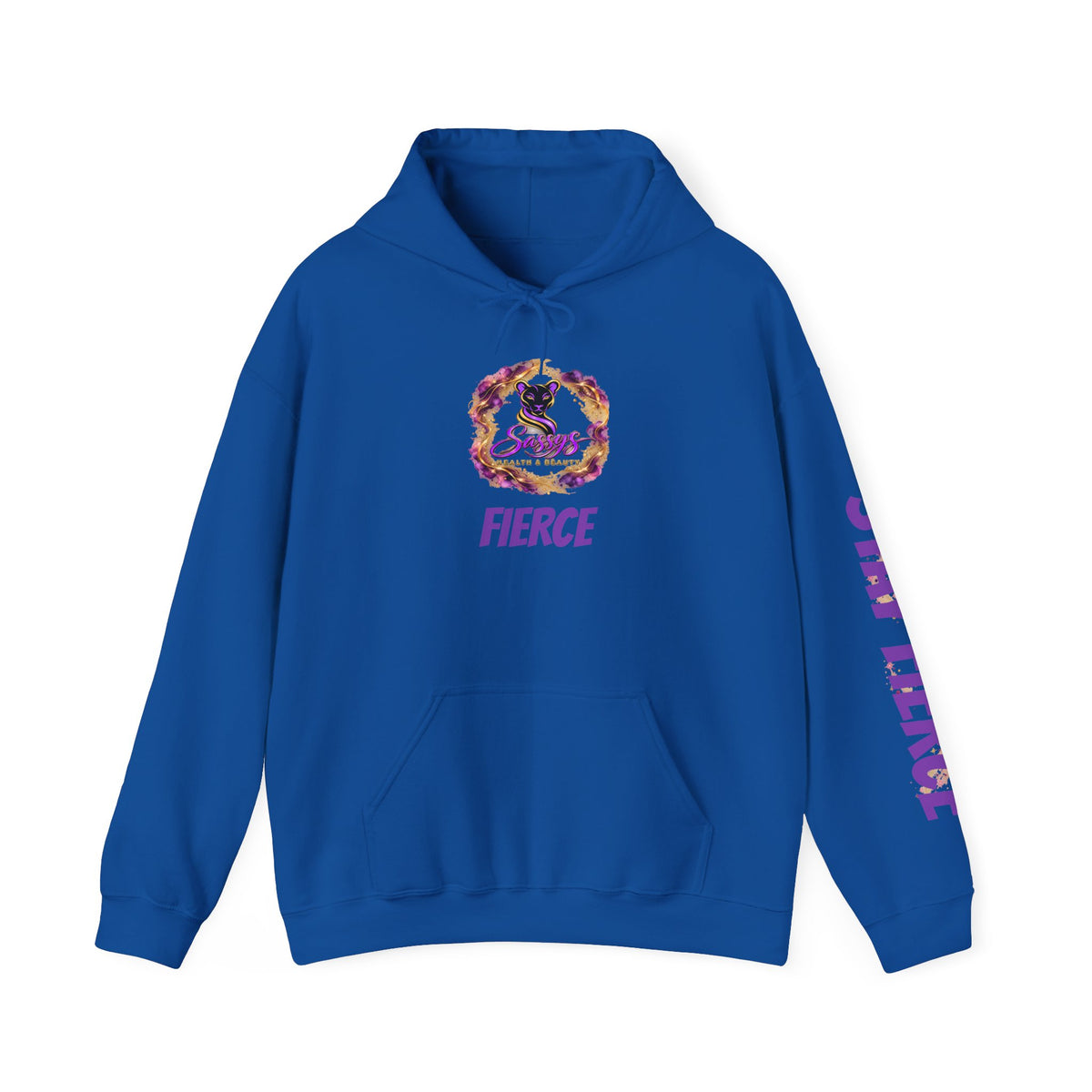 Sassys Butterfly Sparkle | Personalized Cotton-Blend Hoodie