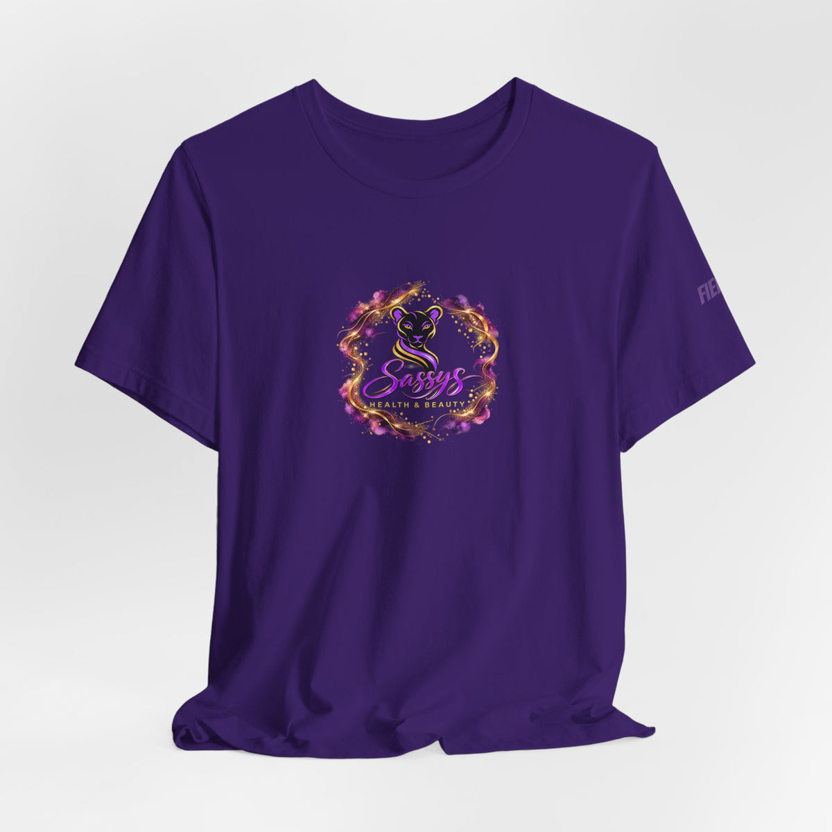 Sassys Butterfly Sparkle | Personalized Back-Print T-Shirt