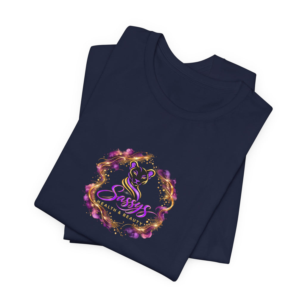 Sassys Butterfly Sparkle | Personalized Back-Print T-Shirt
