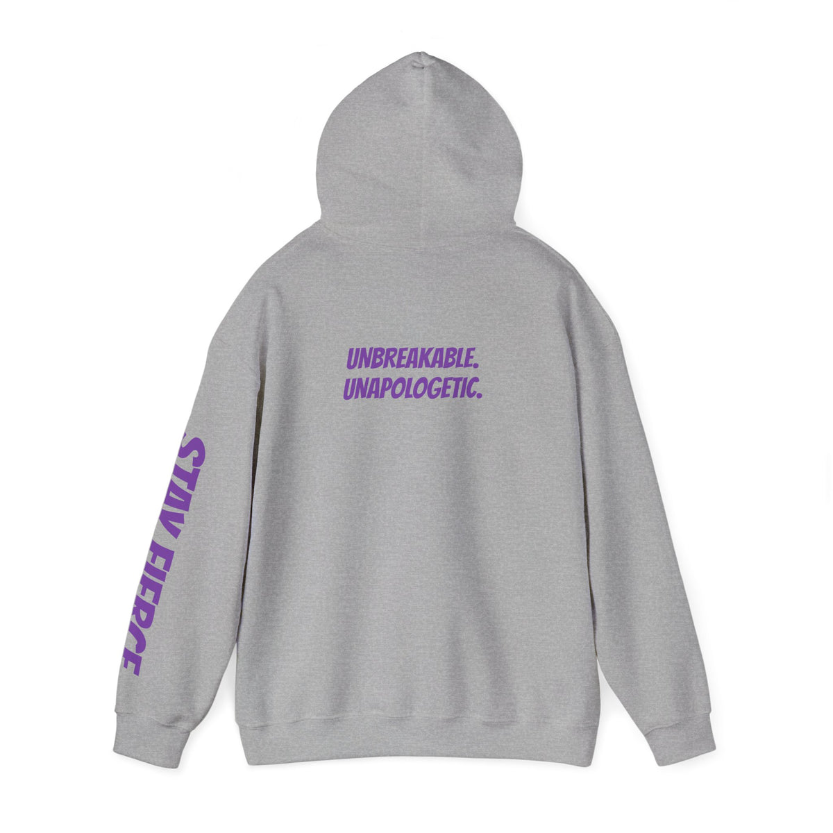 Sassys Unbreakable Unapologetic | Personalized Back-Print Hoodie