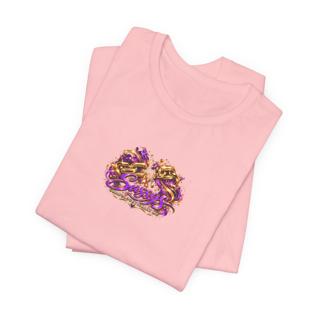 Sassys Unapologetically Me | Personalized Chest-Print Tee