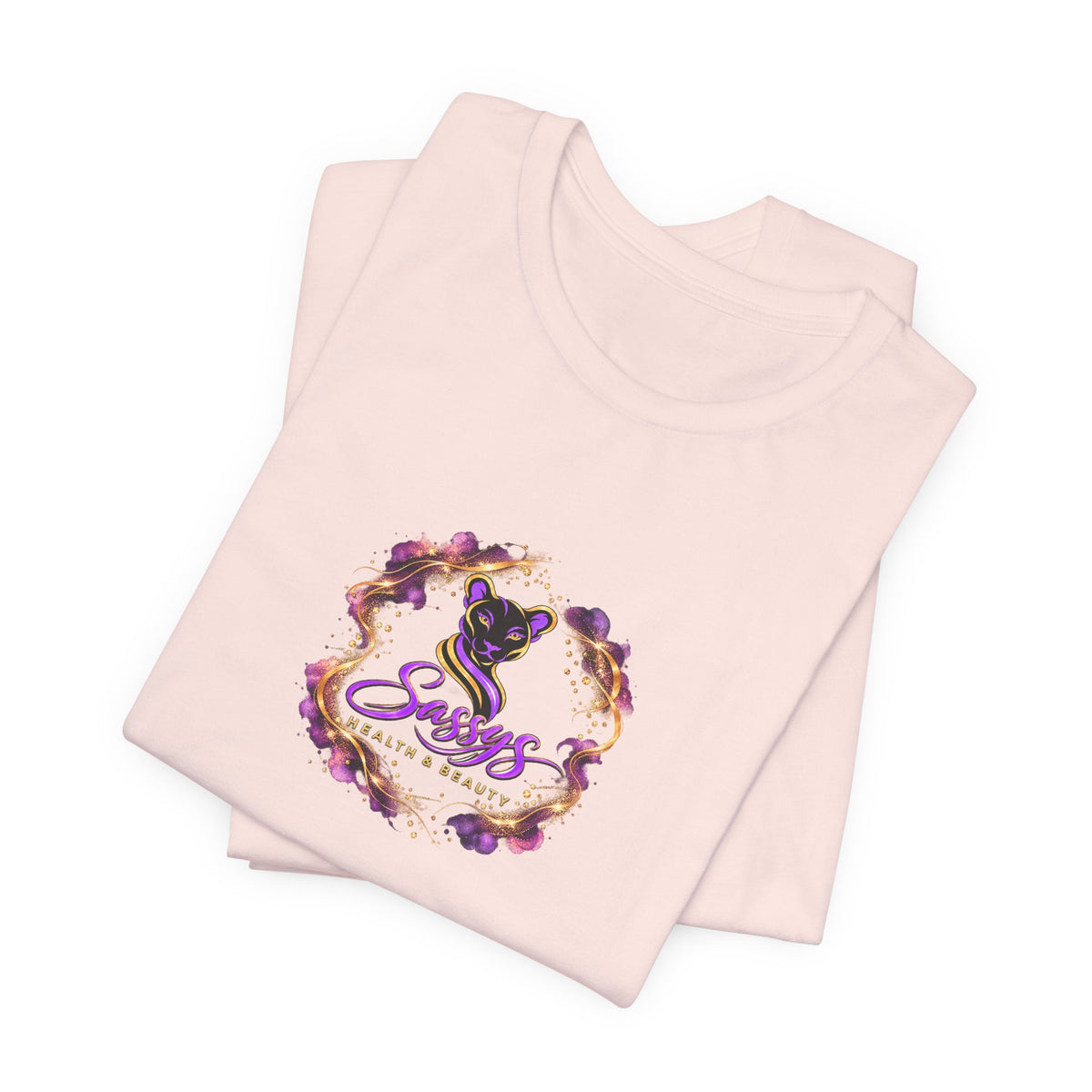 Sassys Butterfly Sparkle | Personalized Back-Print T-Shirt