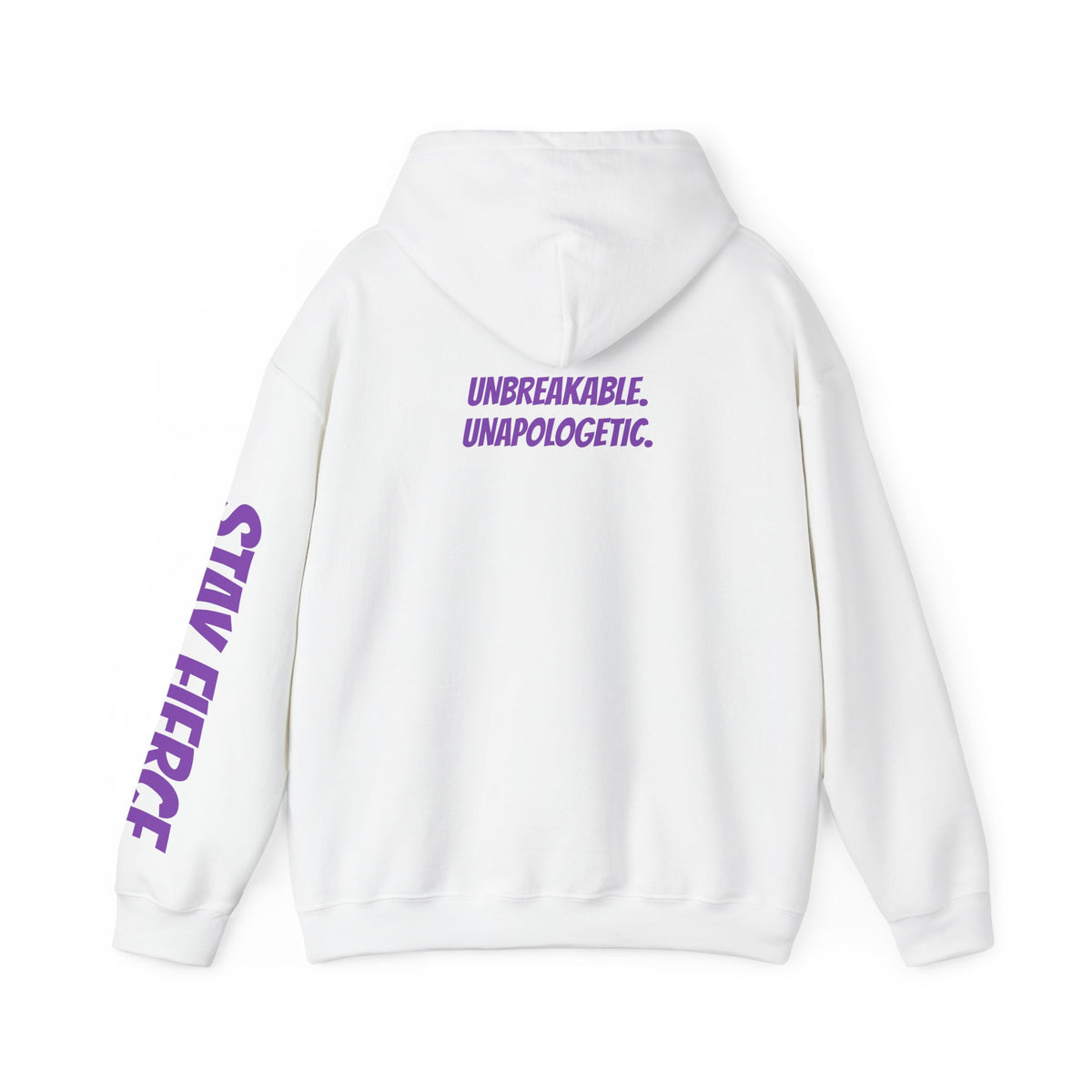 Sassys Unbreakable Unapologetic | Personalized Back-Print Hoodie