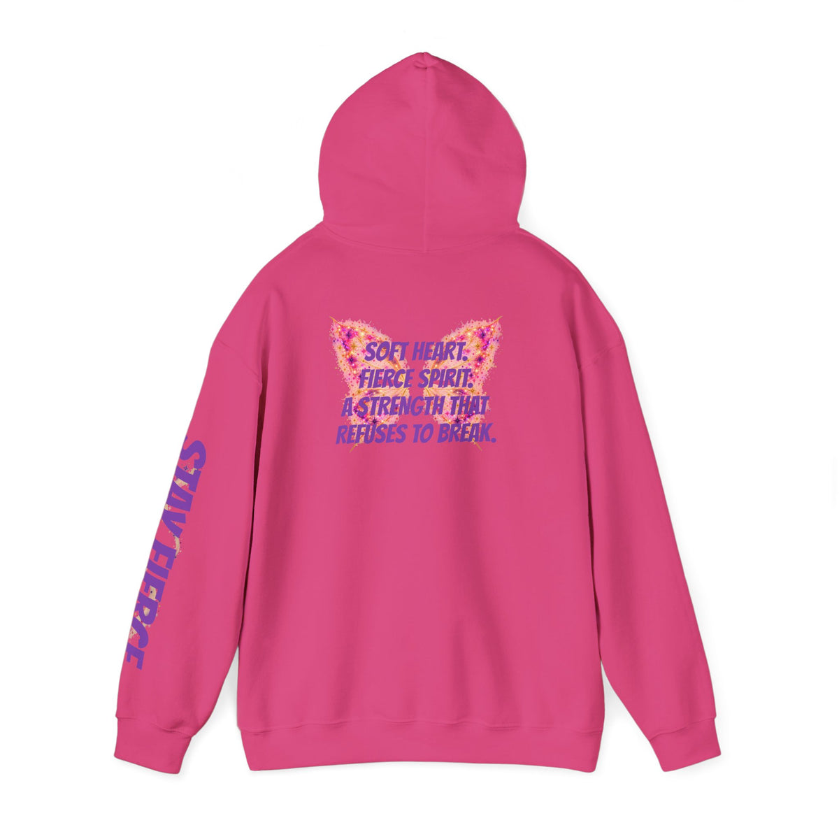 Sassys Butterfly Sparkle | Personalized Cotton-Blend Hoodie