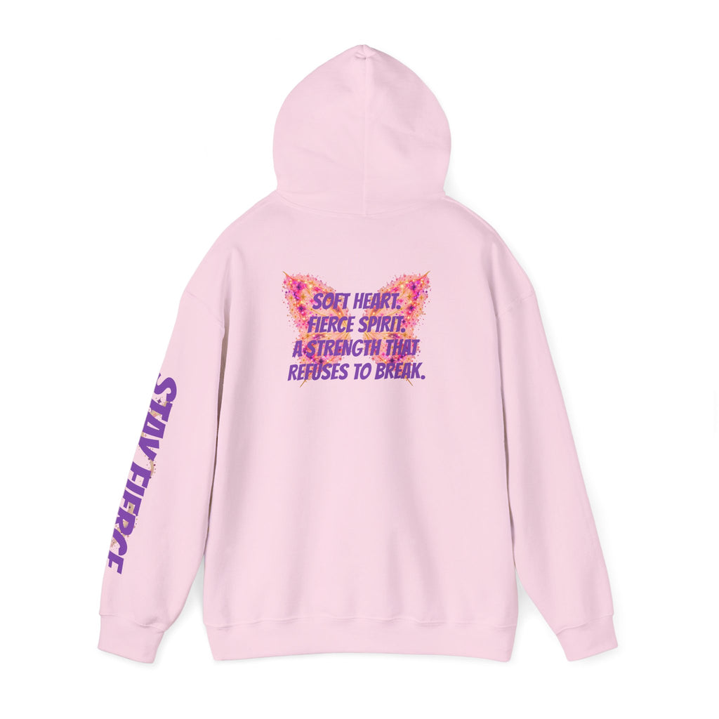 Sassys Butterfly Sparkle | Personalized Cotton-Blend Hoodie