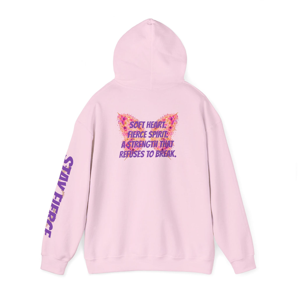 Sassys Butterfly Sparkle | Personalized Cotton-Blend Hoodie