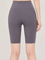 Full Size High-Waisted Seamless Compression Active Shorts Plus Size