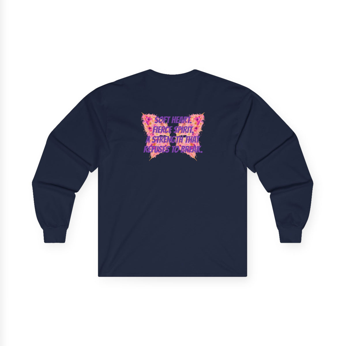 Sassys Butterfly Sparkle | Personalized Long-Sleeve Tee