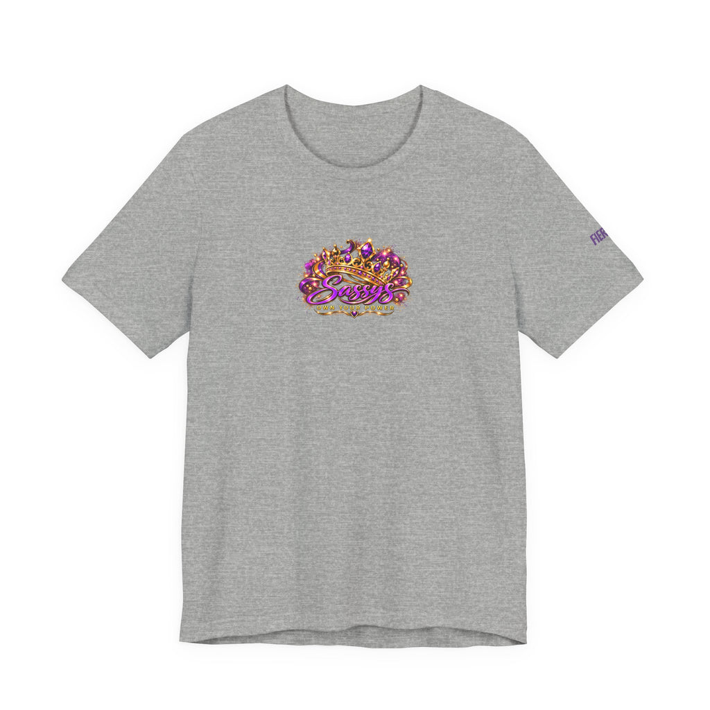 Sassys Own Your Power Crown | Personalized Chest-Print Tee