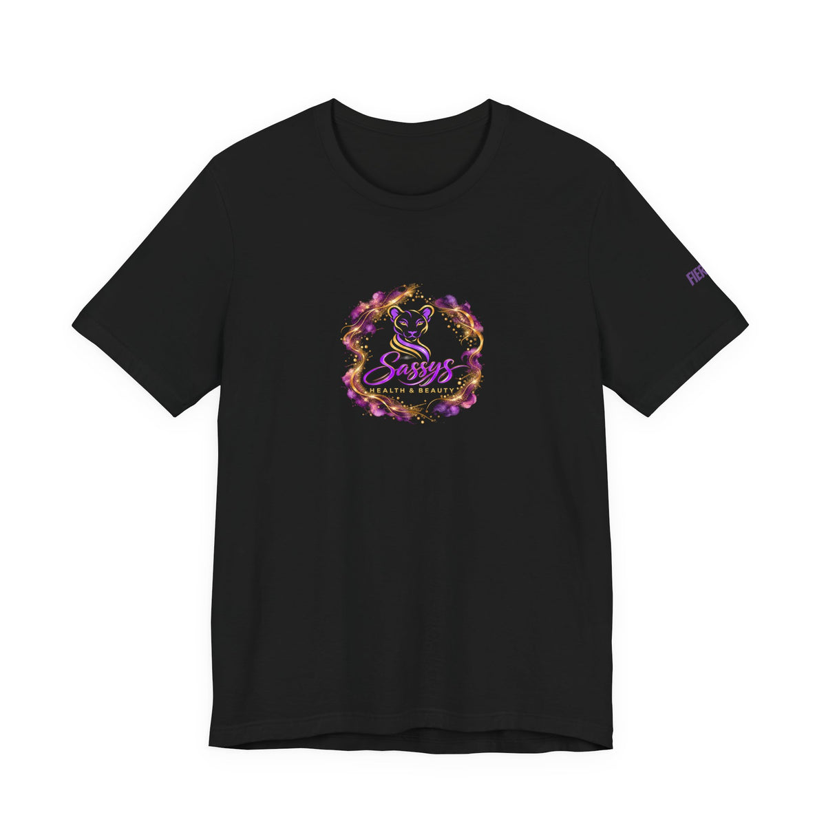 Sassys Butterfly Sparkle | Personalized Back-Print T-Shirt
