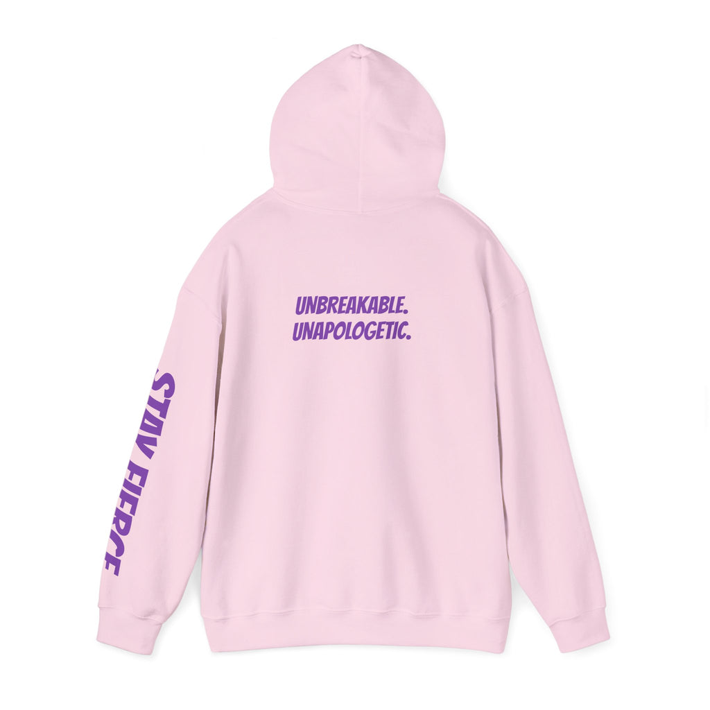 Sassys Unbreakable Unapologetic | Personalized Back-Print Hoodie