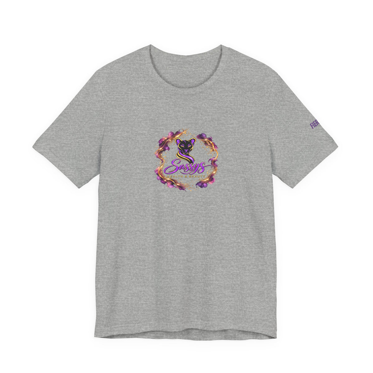 Sassys Butterfly Sparkle | Personalized Back-Print T-Shirt