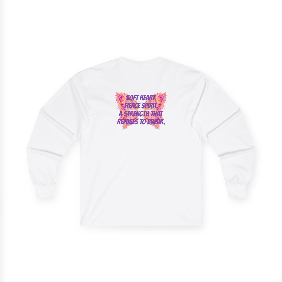 Sassys Butterfly Sparkle | Personalized Long-Sleeve Tee