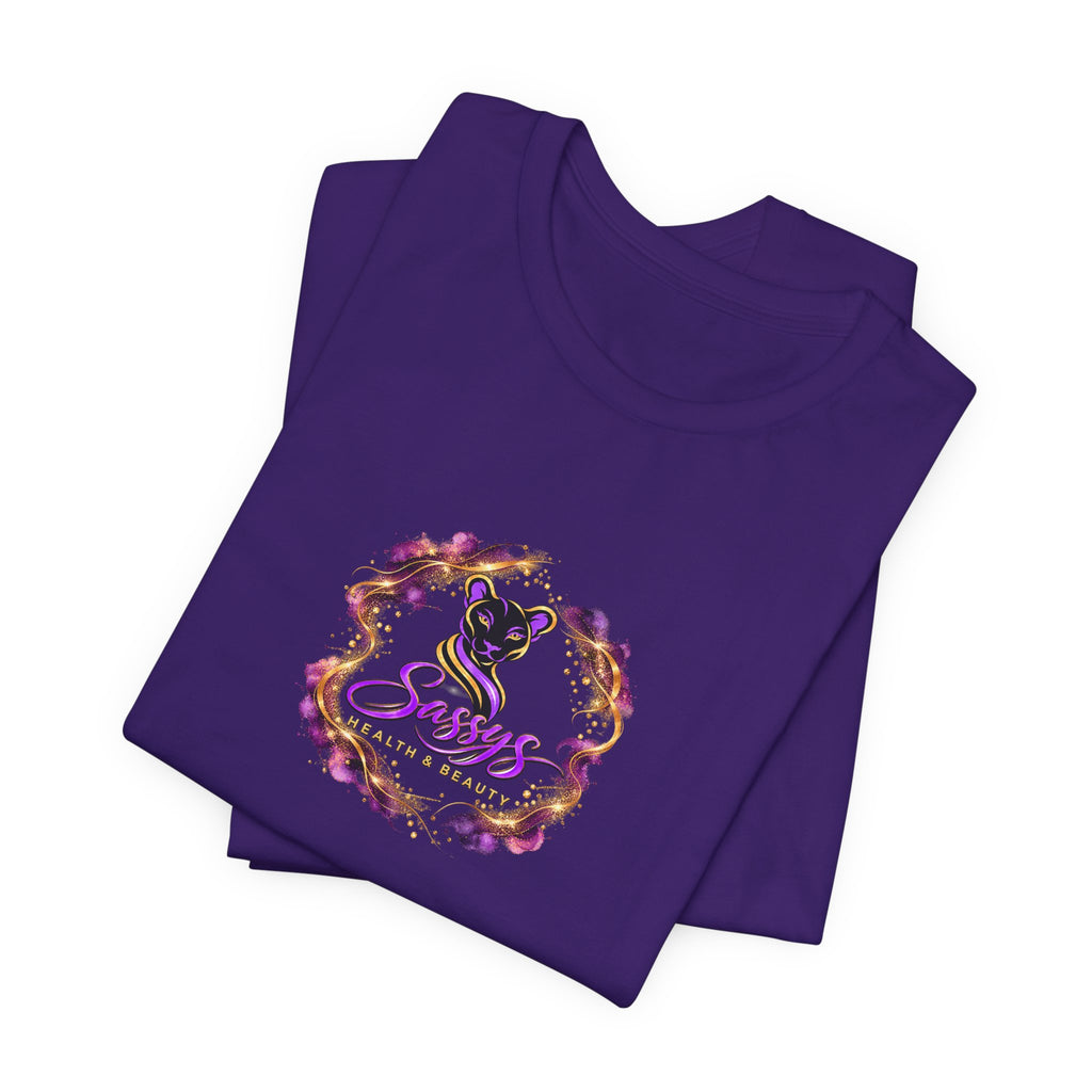Sassys Butterfly Sparkle | Personalized Back-Print T-Shirt