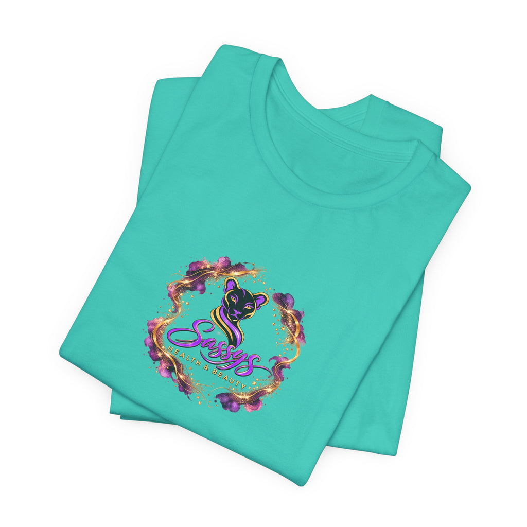 Sassys Butterfly Sparkle | Personalized Back-Print T-Shirt