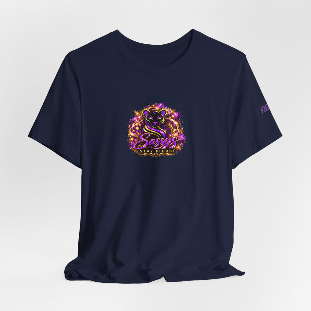 Sassys Becoming Her For Me | Personalized Back-Print T-Shirt