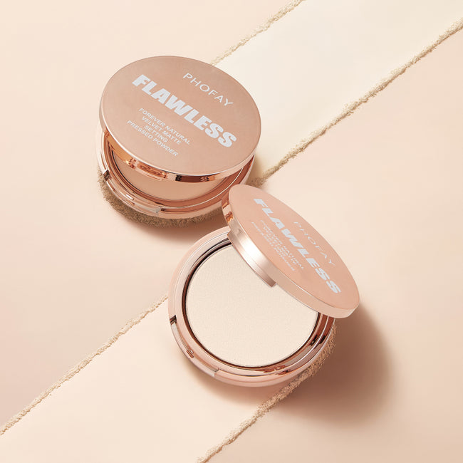 PHOFAY Matte Setting Pressed Powder · 8 Shades