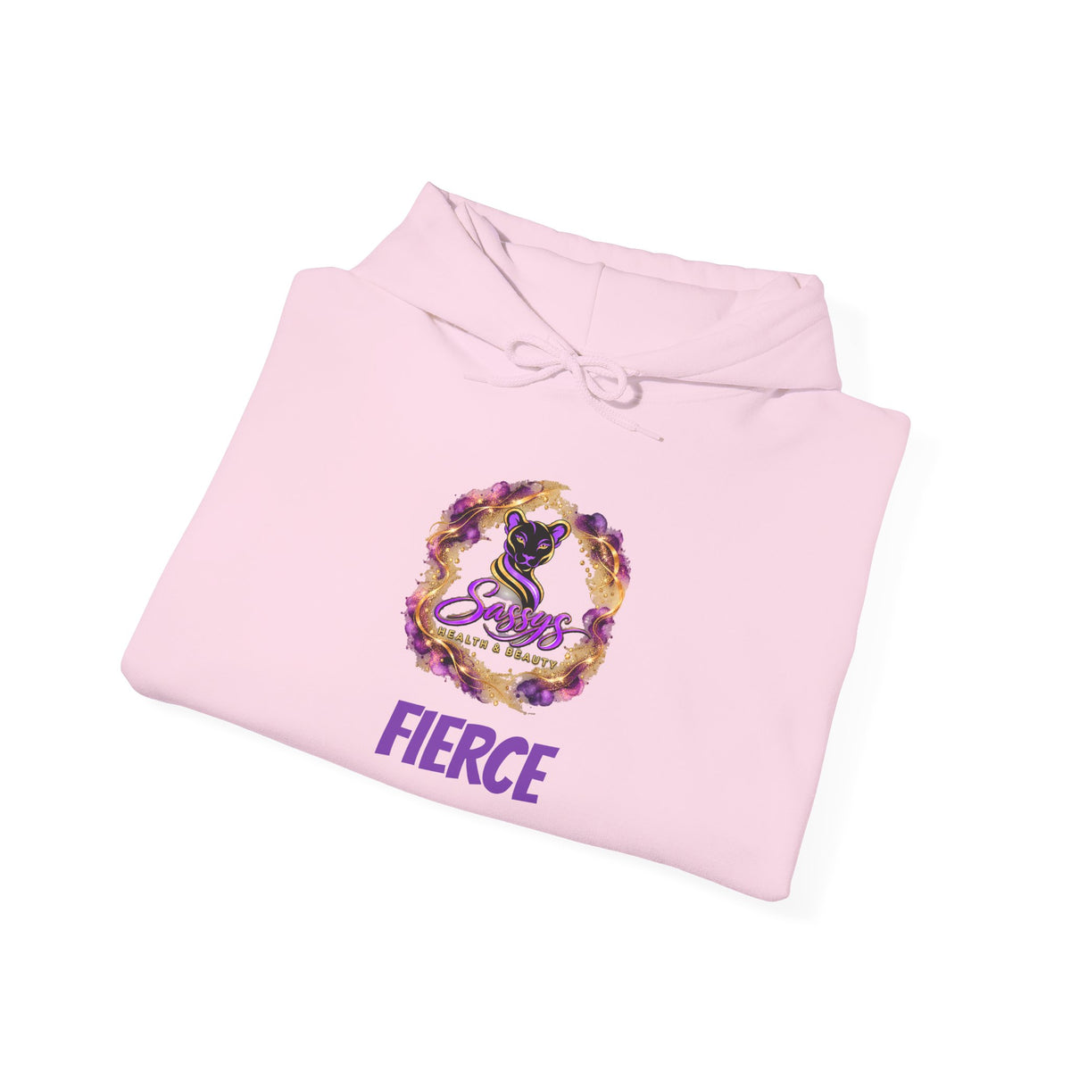 Sassys Butterfly Sparkle | Personalized Cotton-Blend Hoodie