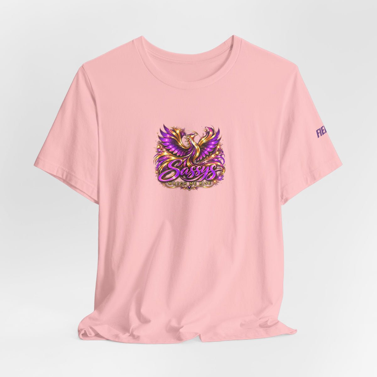 Sassys Watch Me Rise Phoenix | Personalized Chest-Print Tee