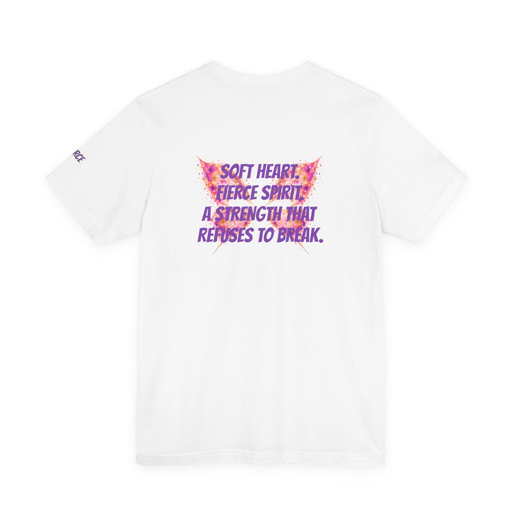 Sassys Butterfly Sparkle | Personalized Back-Print T-Shirt