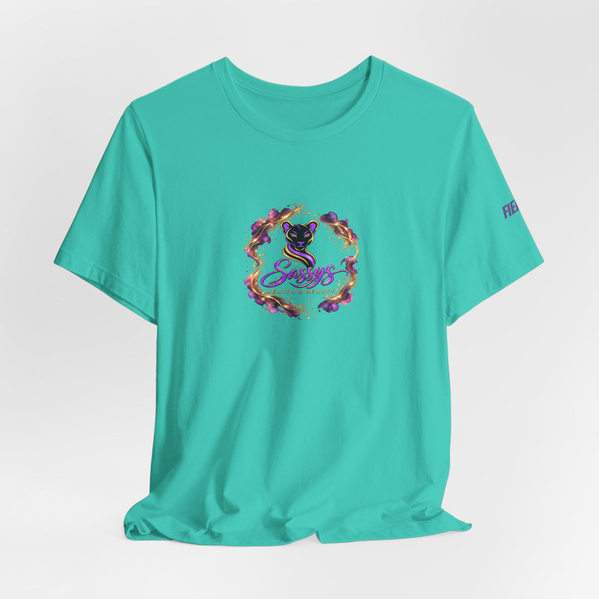 Sassys Butterfly Sparkle | Personalized Back-Print T-Shirt