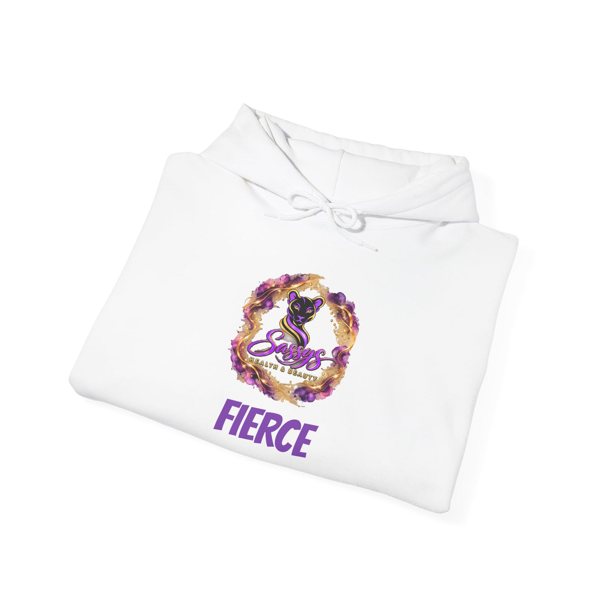 Sassys Butterfly Sparkle | Personalized Cotton-Blend Hoodie