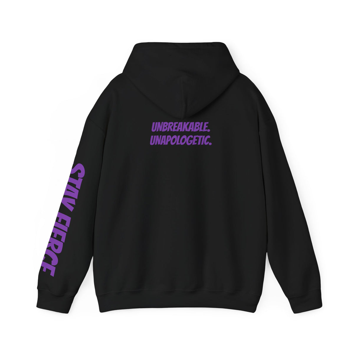 Sassys Unbreakable Unapologetic | Personalized Back-Print Hoodie