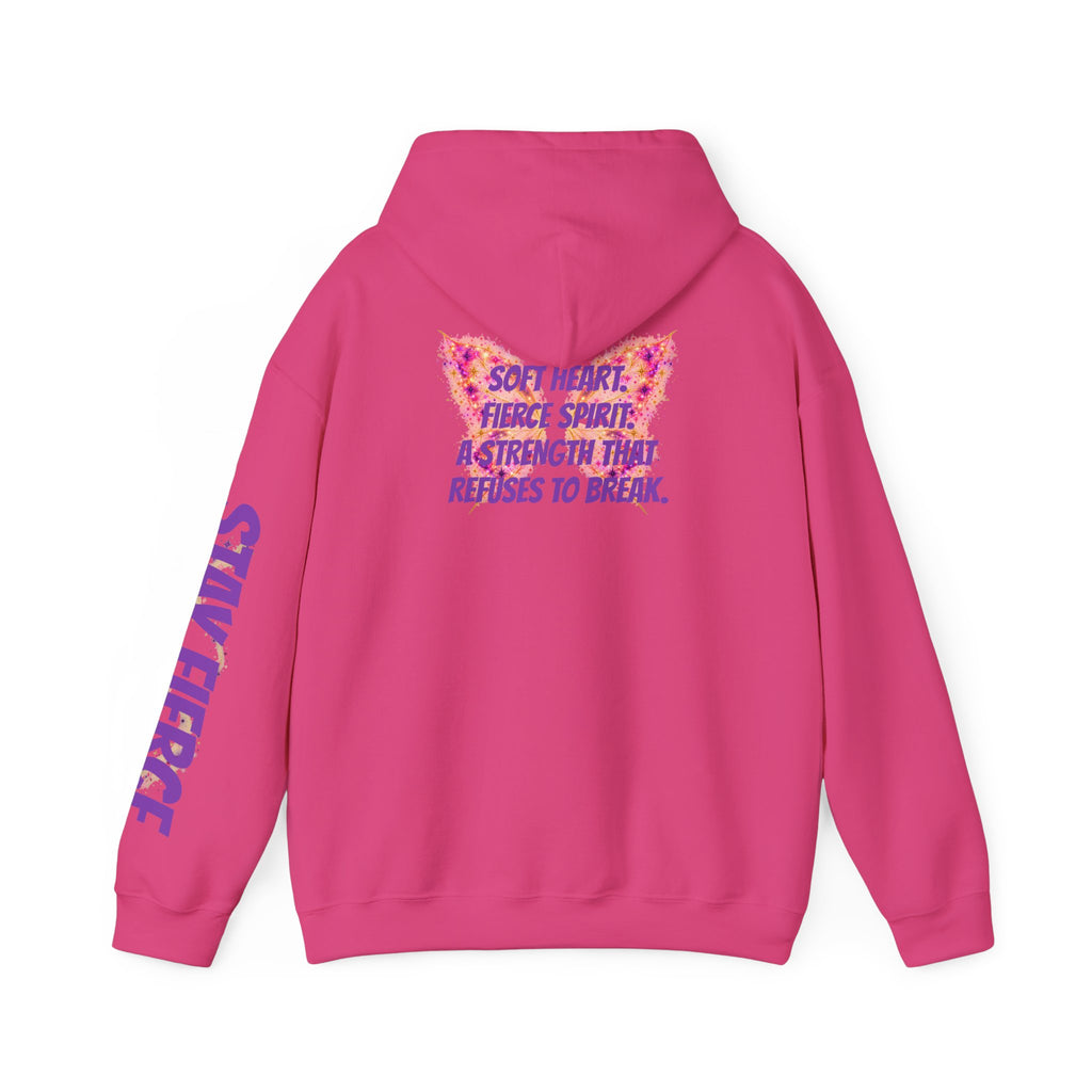 Sassys Butterfly Sparkle | Personalized Cotton-Blend Hoodie