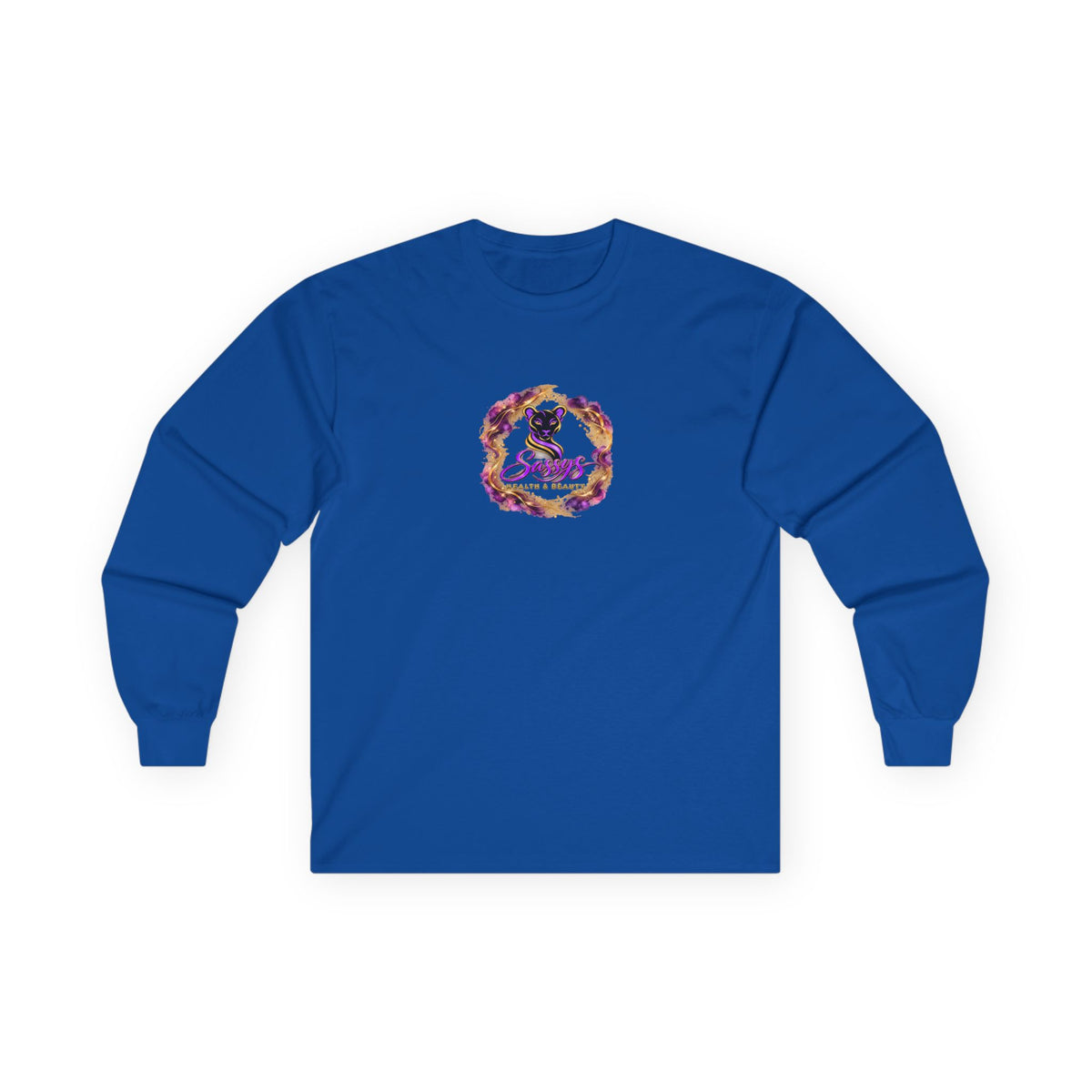 Sassys Butterfly Sparkle | Personalized Long-Sleeve Tee