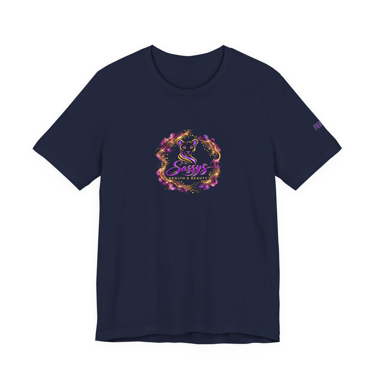 Sassys Butterfly Sparkle | Personalized Back-Print T-Shirt