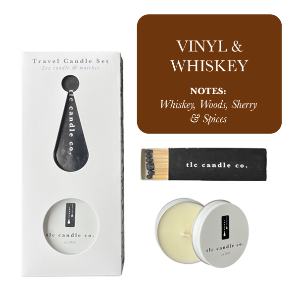 TLC Soy Travel Candle & Matches