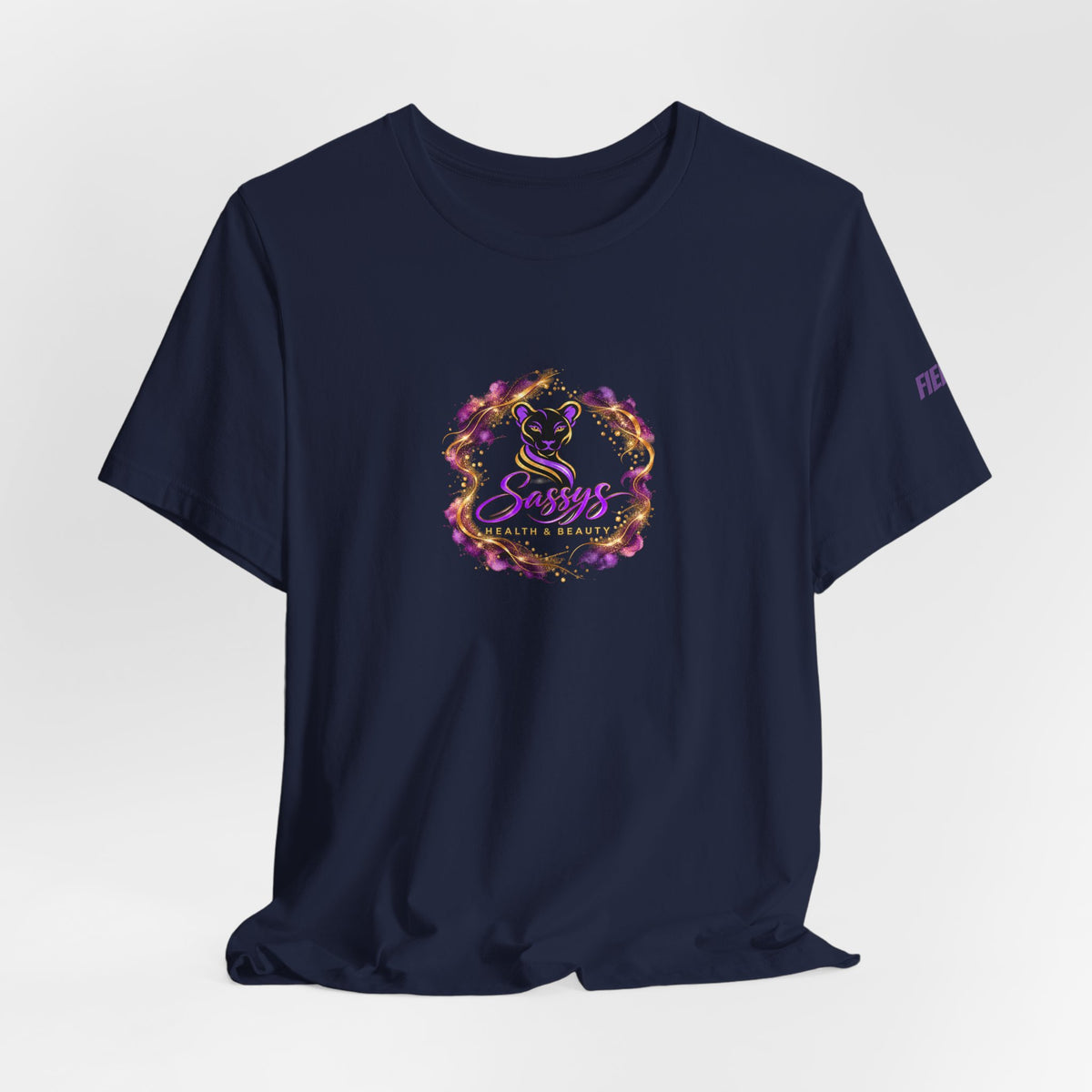 Sassys Butterfly Sparkle | Personalized Back-Print T-Shirt