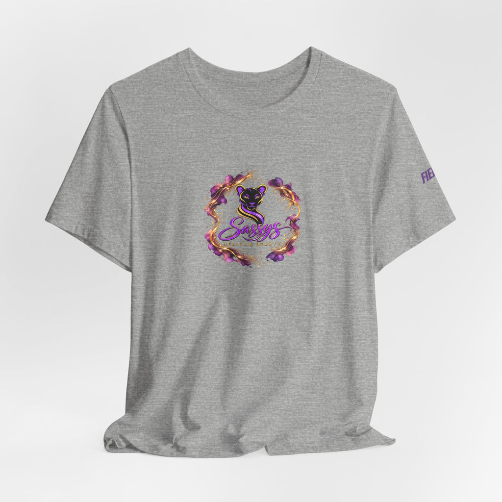Sassys Butterfly Sparkle | Personalized Back-Print T-Shirt