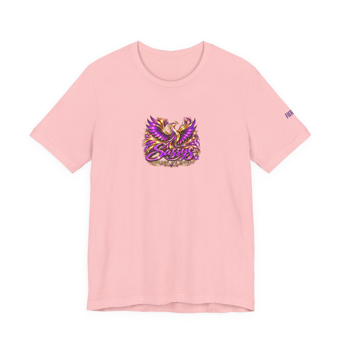 Sassys Watch Me Rise Phoenix | Personalized Chest-Print Tee