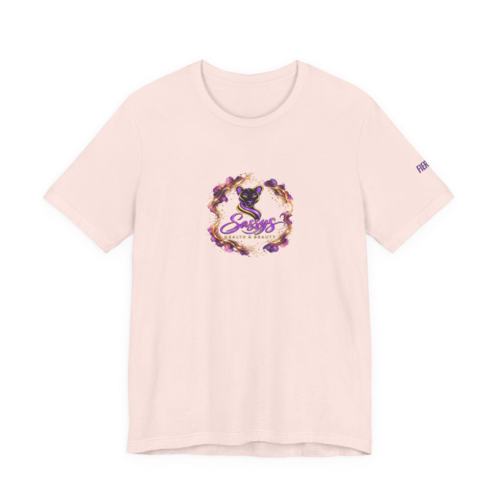 Sassys Butterfly Sparkle | Personalized Back-Print T-Shirt