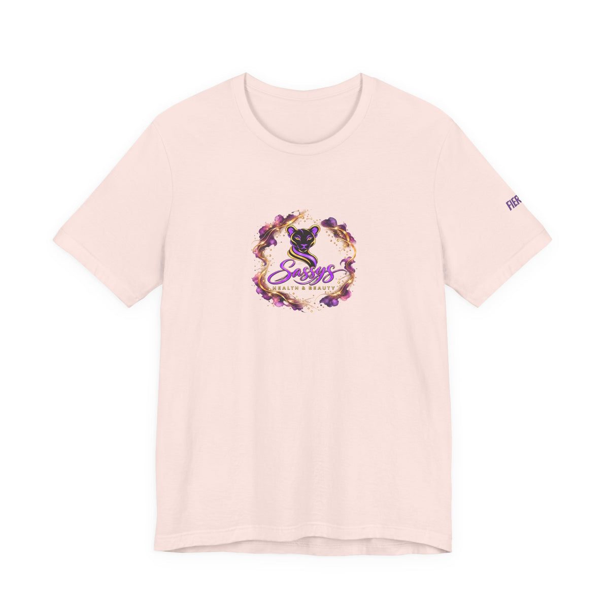 Sassys Butterfly Sparkle | Personalized Back-Print T-Shirt